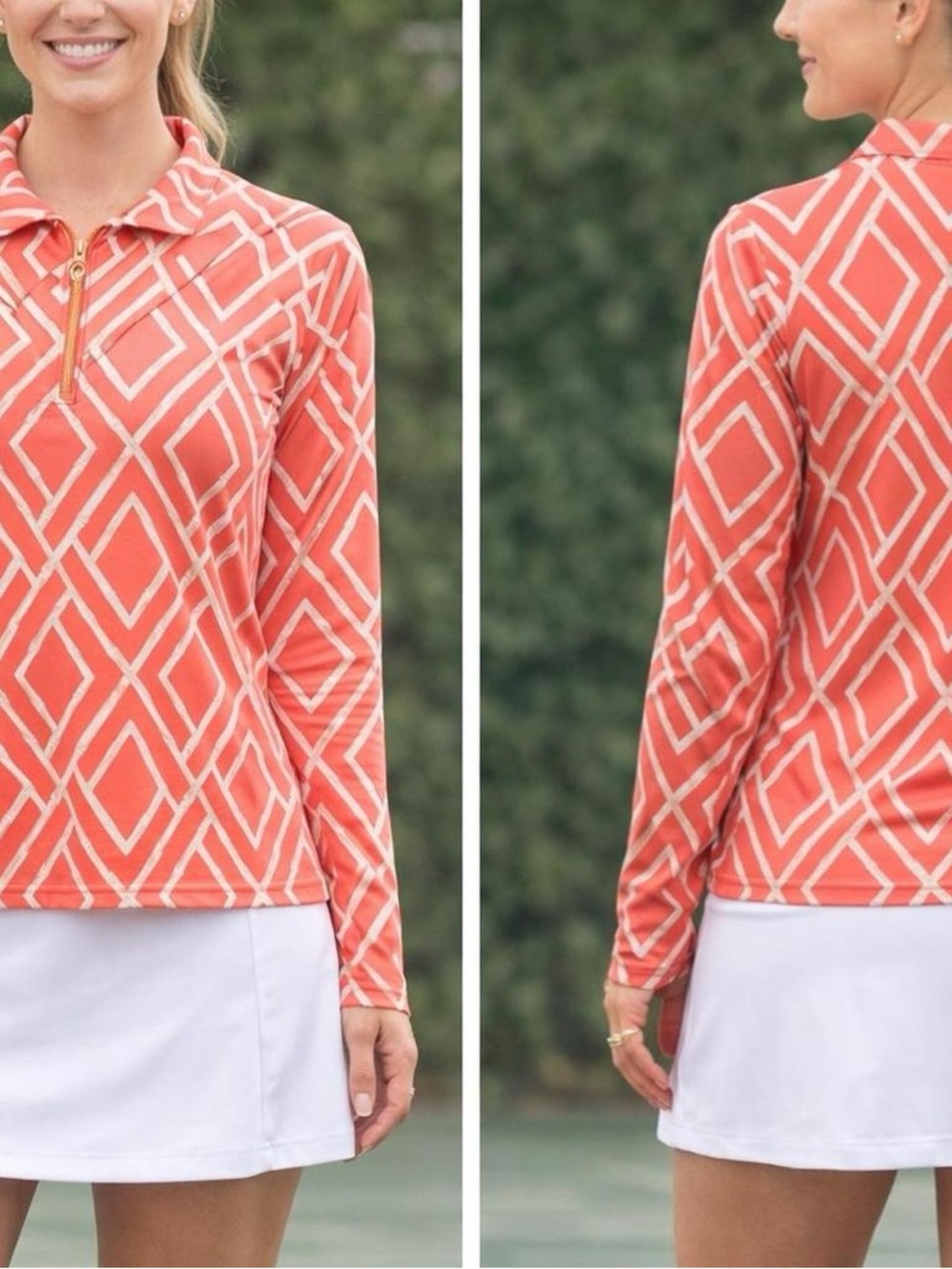 SanSoleil Women’s Athletic Golf Top